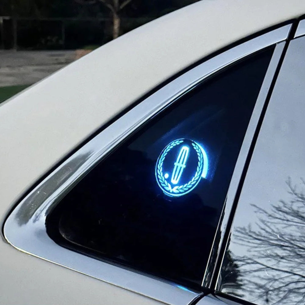 Ladattava LED-auton logo - Neonvaloefekti